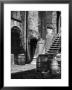 Barrels And Staircase In Alley On The Bowery, New York by E O Hoppe Limited Edition Print