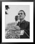 Gov. George C. Wallace Of Alabama Campaigning On Behalf Of His Wife For Governor by Lynn Pelham Limited Edition Print