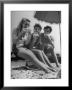 Peter Coe With Martha O'driscoll Eating Abalone Sandwiches by John Florea Limited Edition Print