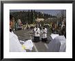 Israeli Security Forces Guarding Palm Sunday Catholic Procession, Mount Of Olives, Israel by Eitan Simanor Limited Edition Print