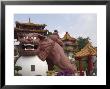 Giant Guardian, Wenwu Temple, Sun Moon Lake, Nantou County, Taiwan by Christian Kober Limited Edition Print