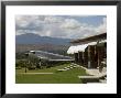 Restaurant With Old Dc3 In The Garden, Oaxaca, Mexico, North America by R H Productions Limited Edition Print