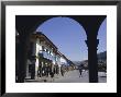 Colonial Balconies, Plaza De Armas, Cuzco, Peru, South America by Christopher Rennie Limited Edition Pricing Art Print