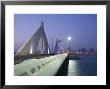 Sheikh Isa Causeway Bridge, Manama, Bahrain by Walter Bibikow Limited Edition Pricing Art Print
