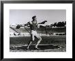 Portrait Of A Discus Thrower In Action by A. Villani Limited Edition Pricing Art Print