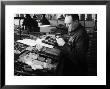 Worker At The Newspaper Printing Facility Of The Daily Il Resto Del Carlino Of Bologna by A. Villani Limited Edition Print