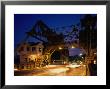 Mystic River Bascule Bridge, Lit Up At Night, Mystic, Connecticut, Usa by Jon Davison Limited Edition Print