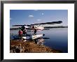 People Boarding A Seaplane For A Flyfishing Trip, Anchorage, Alaska by Lee Foster Limited Edition Print