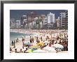 People Enjoying The Beach And Surf At Ipanema Beach by Tim Hughes Limited Edition Print