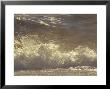 Waves Breaking Onto A Beach Turn Golden At Sunset, Coorong National Park, Australia by Jason Edwards Limited Edition Print