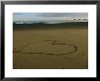 Heart Drawn In The Sand On A Beach by Melissa Farlow Limited Edition Pricing Art Print