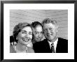 Portrait Of President Bill Clinton, Daughter Chelsea And Wife Hillary Rodham Clinton by Alfred Eisenstaedt Limited Edition Print