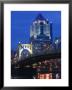 Downtown View From Allegheny Landing By 6Th Street Bridge, Pittsburgh, Pennsylvania by Walter Bibikow Limited Edition Print