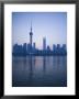 Pudong Skyline And Oriental Pearl Tower, Pudong District, Shanghai, China by Walter Bibikow Limited Edition Print