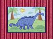 Blue Dino by Emily Duffy Limited Edition Pricing Art Print