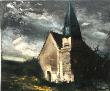 L'eglise De Saint Lubin, 1934 by Maurice De Vlaminck Limited Edition Pricing Art Print