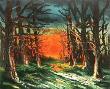 Coucher De Soleil Foret De Senonches, 1938 by Maurice De Vlaminck Limited Edition Pricing Art Print