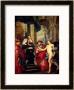 The Medici Cycle: The Treaty Of Angouleme, 1619 Or The Reconciliation Of Marie Medici With Her Son by Peter Paul Rubens Limited Edition Pricing Art Print