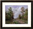 The Road To Louveciennes At The Edge Of The Wood, 1871 by Camille Pissarro Limited Edition Print