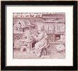 The Copyist Jean Mielot (Fl.1448-68) Working In His Scriptorium, Flemish by Jean I Le Tavernier Limited Edition Print