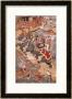 Akbar Tames The Savage Elephant, Hawa'i, Outside The Red Fort At Agra by Basawan Limited Edition Print