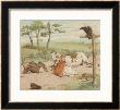 Raven Cried Croak And They All Tumbled Down Bumpety Bumpety Bump by Randolph Caldecott Limited Edition Print
