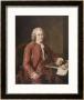 Carl Von Linne Known As Linnaeus Swedish Naturalist And Botanist by A. Roslin Limited Edition Print