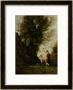 A Nymph Playing With A Cupid, 1857 by Jean-Baptiste-Camille Corot Limited Edition Print