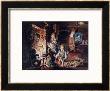 Cottage Interior By Firelight 1790-1 by William Turner Limited Edition Print