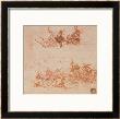 Study For The Battle Of Anghiari, 1504-5 by Leonardo Da Vinci Limited Edition Print