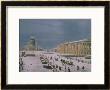 The Isaac Cathedral And The Senate Square In St. Petersburg, 1840S by Paul Marie Roussel Limited Edition Pricing Art Print