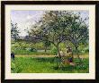 The Wheelbarrow, Orchard, Circa 1881 by Camille Pissarro Limited Edition Print