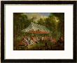 Festival Given By The Prince Of Conti To The Prince Of Brunswick-Lunebourg At L'isle-Adam, 1766 by Michel Barthelemy Ollivier Limited Edition Print