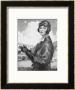 Girl Dressed For The Air by Emmett Watson Limited Edition Print