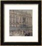 The Start Of The Paris-Brest Bicycle Race In Front Of The Offices Of Le Petit Journal by Fortune Louis Meaulle Limited Edition Print