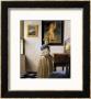 Lady Standing At The Virginal, Circa 1672-73 by Jan Vermeer Limited Edition Print