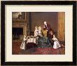 Portrait Of John, 14Th And His Family In The Breakfast Room At Compton Verney by Johann Zoffany Limited Edition Pricing Art Print