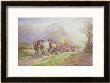 A Logging Team Returning Home by Charles James Adams Limited Edition Print