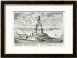 The Pharos Of Alexandria, Plate 9 From Entwurf Einer Historischen Architektur by Johann Bernhard Fischer Von Erlach Limited Edition Print