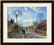 The Road To Louveciennes, 1872 by Camille Pissarro Limited Edition Print