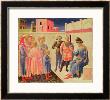 Ss. Cosmas And Damian Before Diocletian, Predella From The Annalena Altarpiece, 1434 by Fra Angelico Limited Edition Pricing Art Print