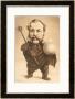 Tsar Alexander Ii Depicted With The Russian Bear's Feet by Andrã© Gill Limited Edition Print