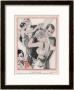 Two Couples Dance While A Third Lady Touches Up Her Lipstick by Jacques Leclerc Limited Edition Print