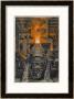 Bessemer Converter In The Longwy Steelworks France by P. Grosjean Limited Edition Print
