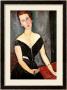 Madame G. Van Muyden, 1917 by Amedeo Modigliani Limited Edition Print