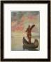 Hiawatha's Departure: Hiawatha Sails Westward Into The Sunset by M. L. Kirk Limited Edition Pricing Art Print