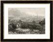 Early 19Th Century Print Showing The Steady Rise Of Industry In Birmingham by W. Harvey Limited Edition Print