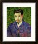 Portrait Of Dr. Felix Rey, C.1889 by Vincent Van Gogh Limited Edition Print