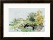 Landscape With Bridge Over A Stream by John Clayton Adams Limited Edition Print