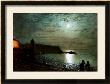 Scarborough By Moonlight From The Steps Of The Grand Hotel by John Atkinson Grimshaw Limited Edition Pricing Art Print